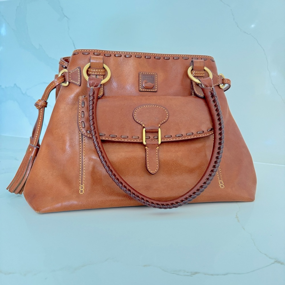 Brown Leather Designer Dooney and Bourke Purse NWOT